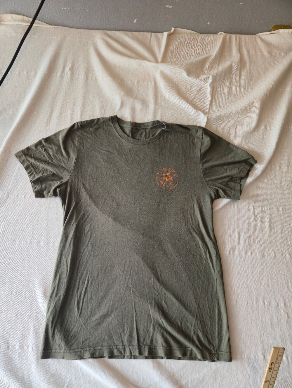 The Zac Brown Band Olive Green Graphic T-Shirt Large